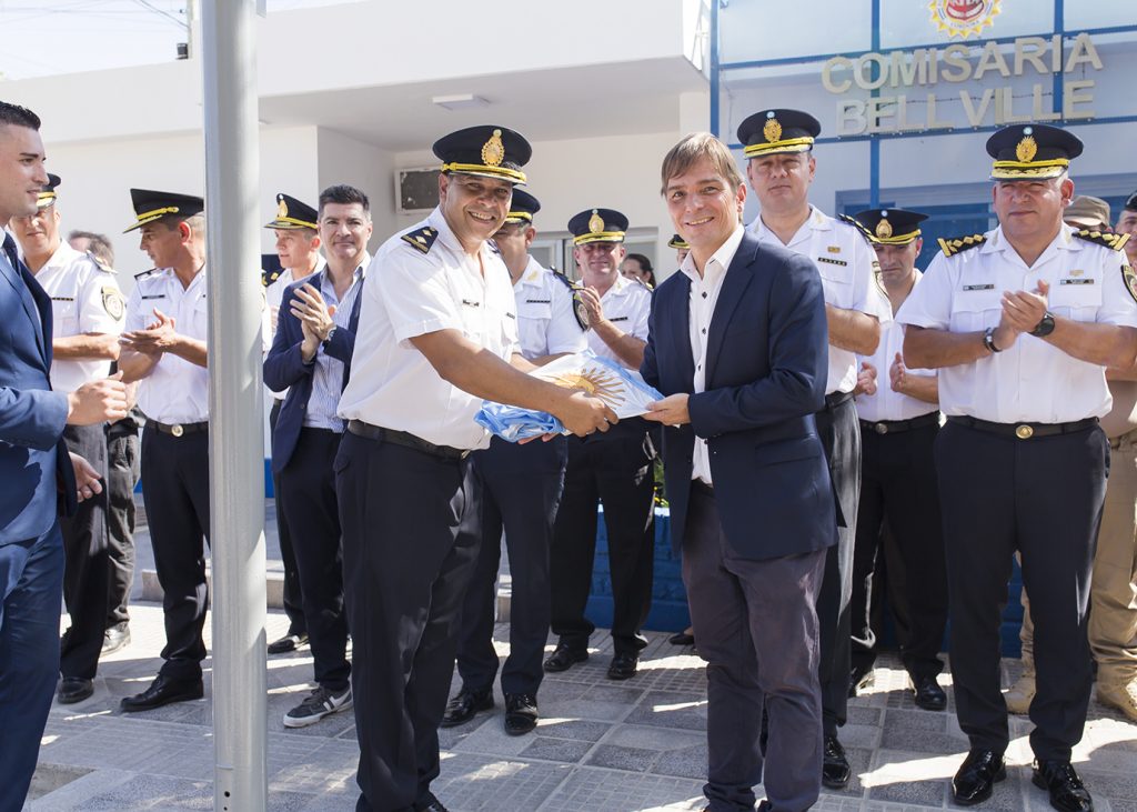 Quedó inaugurada la puesta en valor de la Comisaría de Distrito Bell Ville