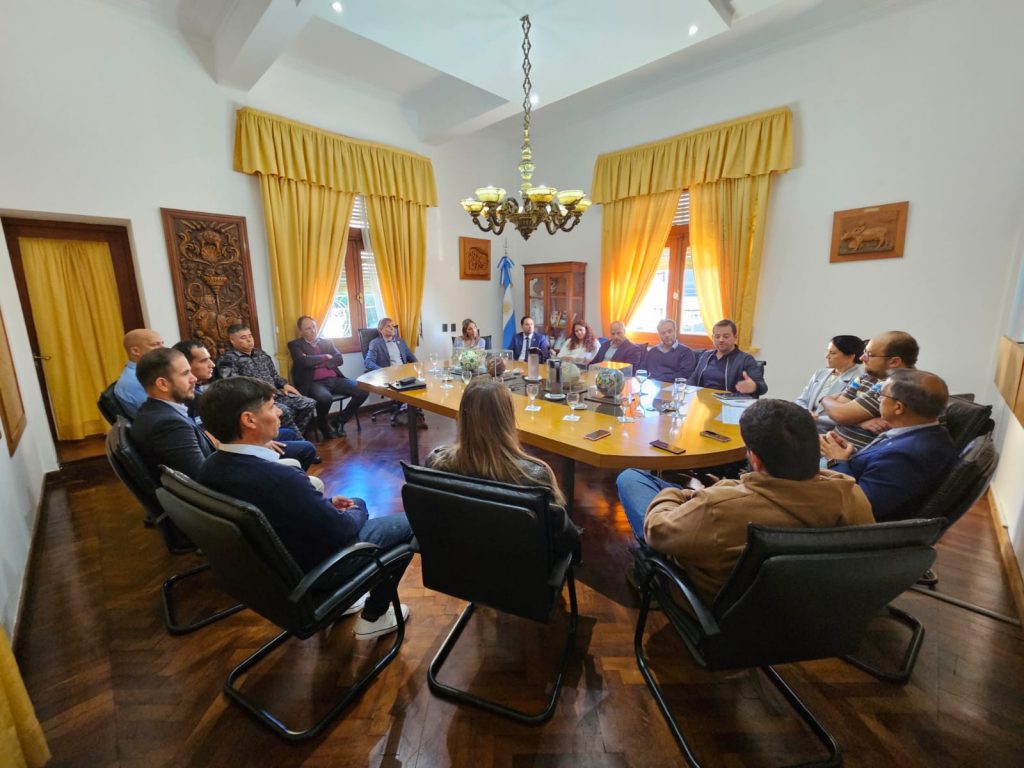 El municipio reunió a los encargados de la seguridad local