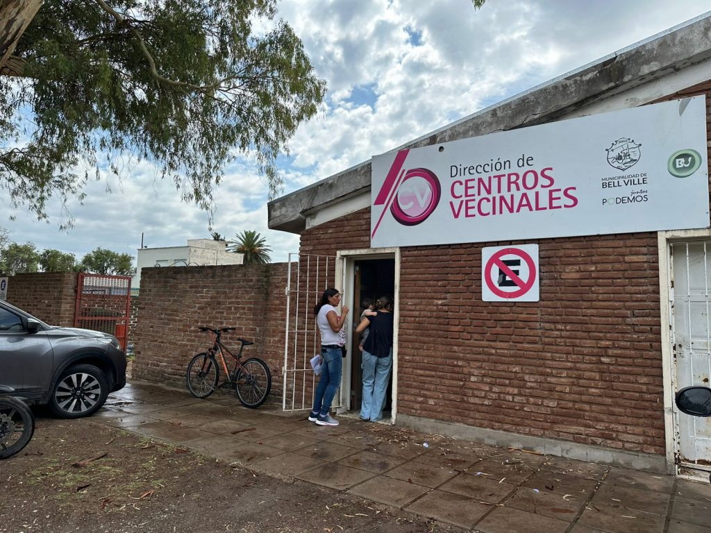 Acudí al área de Centros Vecinales para asesorarte sobre programas de acompañamiento social