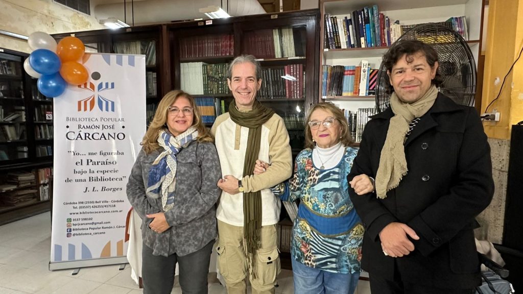 El Dúo por la Vida se presenta el viernes en la biblioteca Cárcano, que cumple 119 años