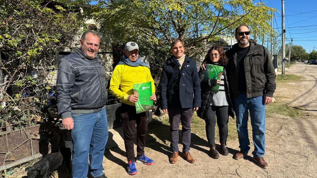 Con el programa Conexiones Domiciliarias de Servicios 100%, más vecinos se conectaron a la red de agua