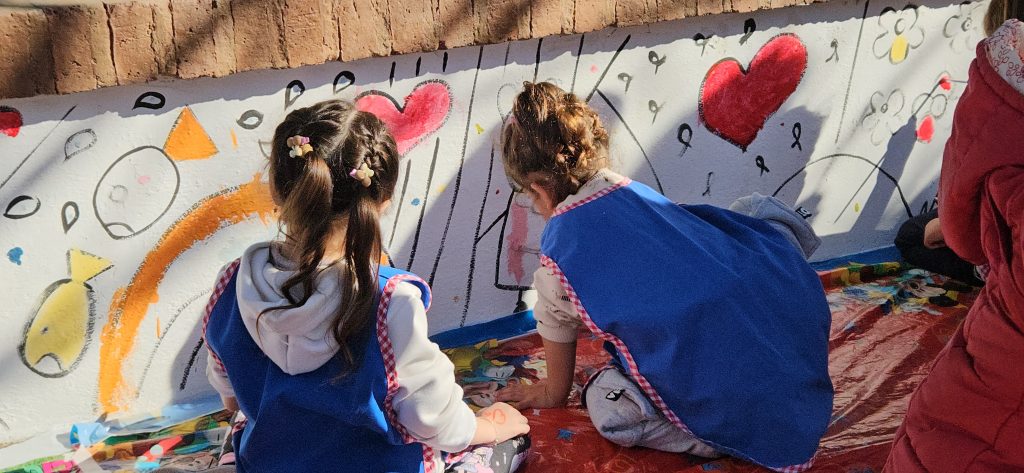 “Pinto Mi Jardín”, una propuesta que potencia la participación comunitaria y resalta el valor de la educación inicial