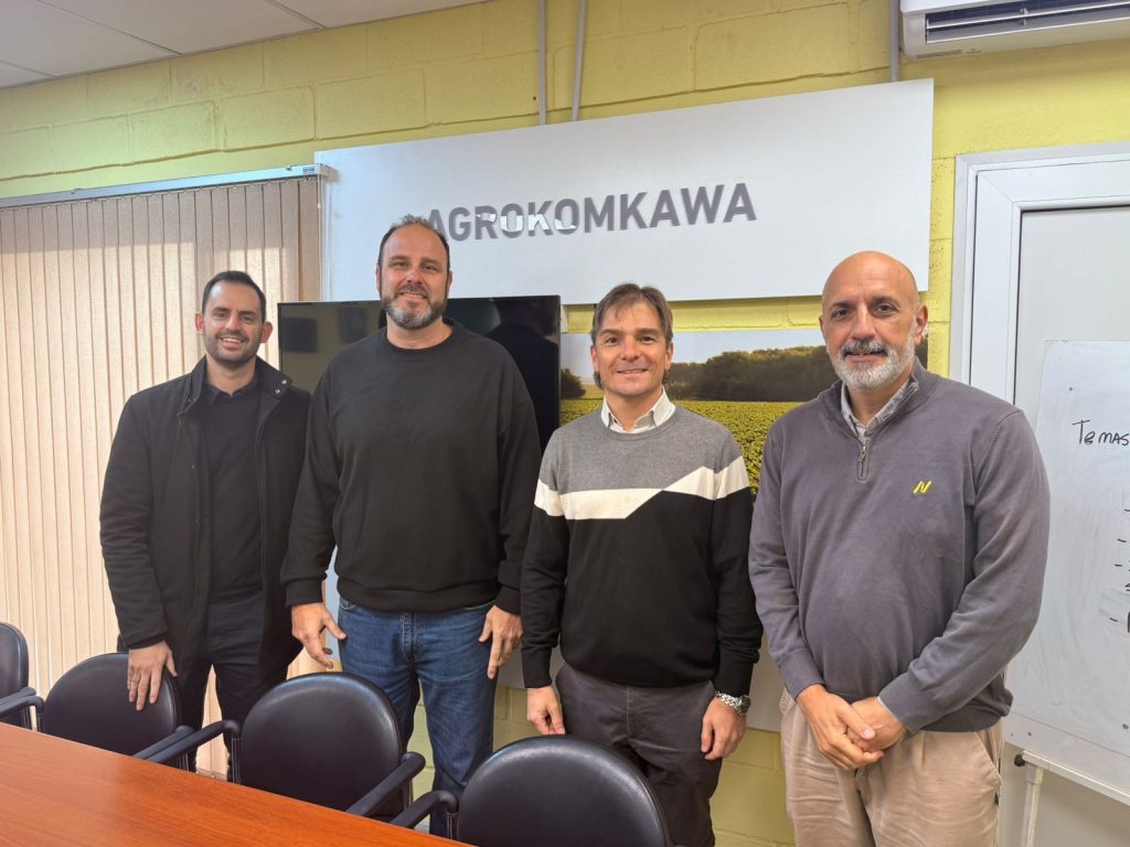 El municipio refuerza vínculos con el sector privado: funcionarios visitaron la firma Agro Kom Kawa SRL