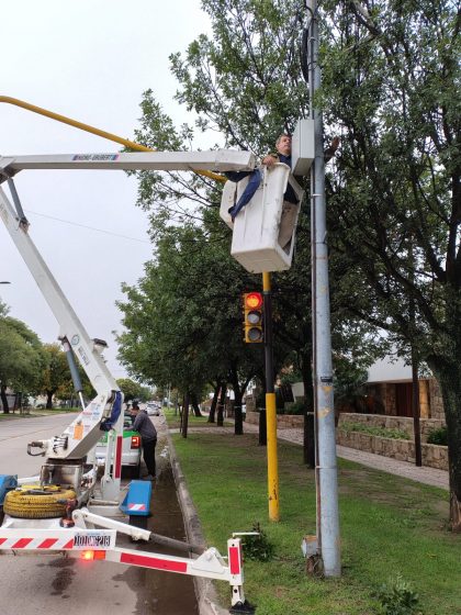Instalan cámaras en el ejido urbano para el Centro de Monitoreo Bell Ville