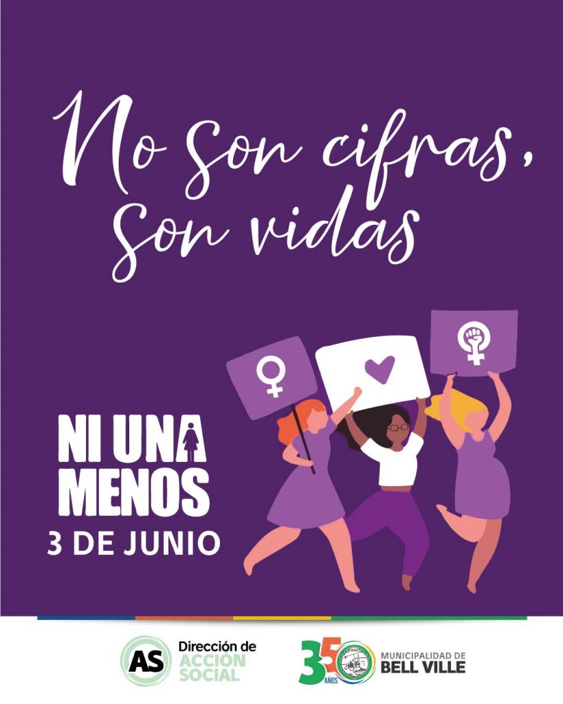 A 11 años del primer “Ni una Menos”, Bell Ville renueva su compromiso con una sociedad libre de violencia