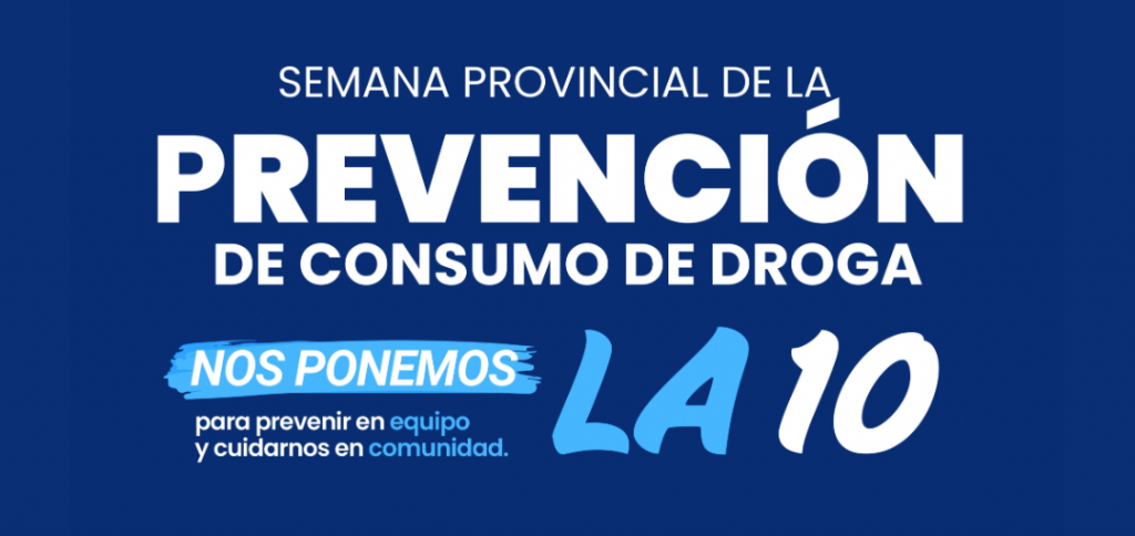 Semana Provincial de Prevención del Consumo de Drogas, una oportunidad para reflexionar