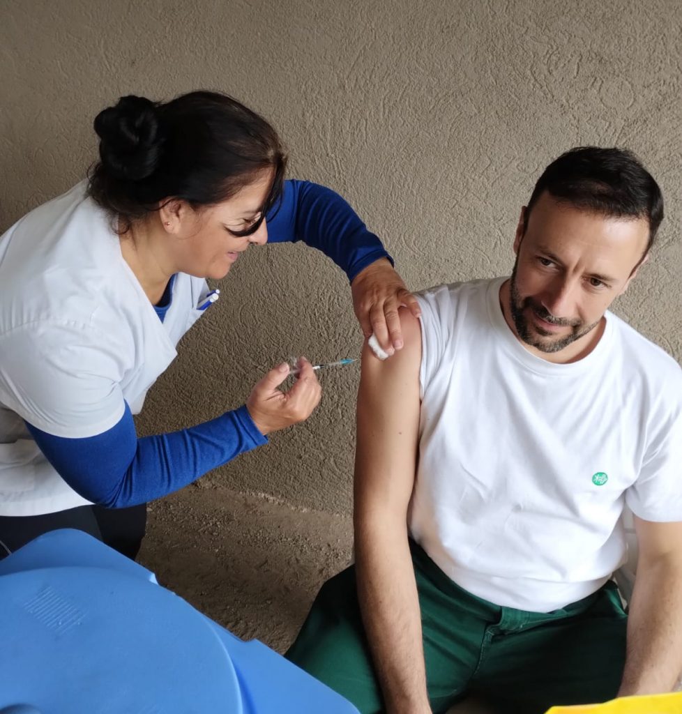 Progresa la campaña de vacunación contra la fiebre hemorrágica argentina en territorio