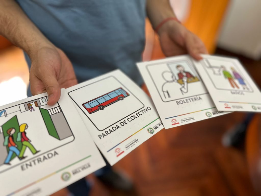 Se colocará pictogramas en espacios públicos para reforzar la inclusión