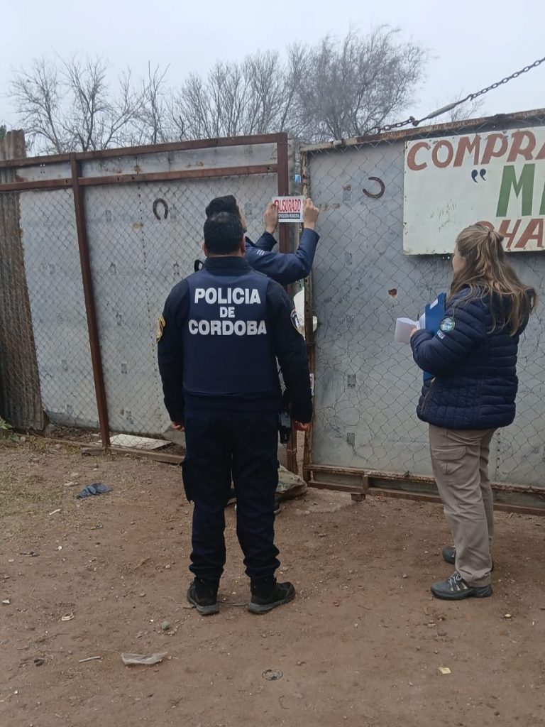 Inspeccionaron chacaritas y dispusieron tres clausuras por falta de inscripción