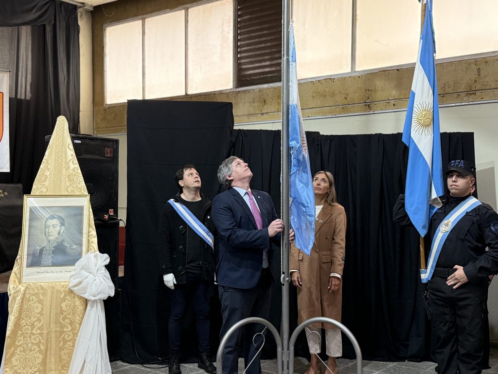 La ciudad homenajeó al general José de San Martín en el aniversario 176 de su fallecimiento
