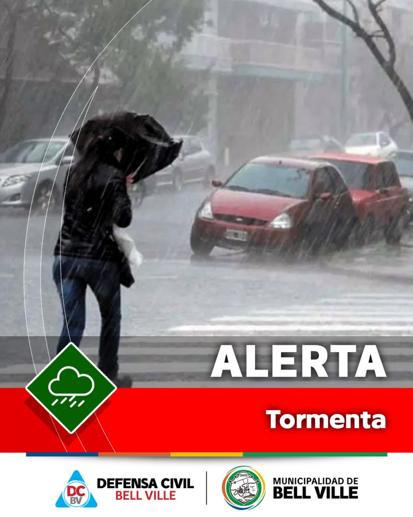 Importante: Defensa Civil emitió recomendaciones por las condiciones meteorológicas adversas
