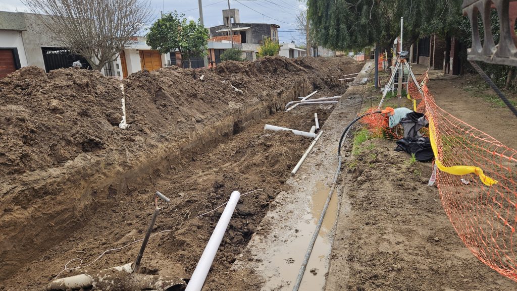 Bell Ville más cerca de llegar al 100% de cobertura cloacal en su mancha urbana consolidada