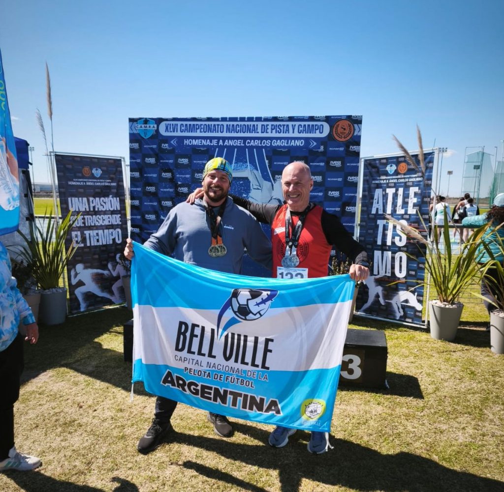 Deportistas locales brillaron en atletismo máster