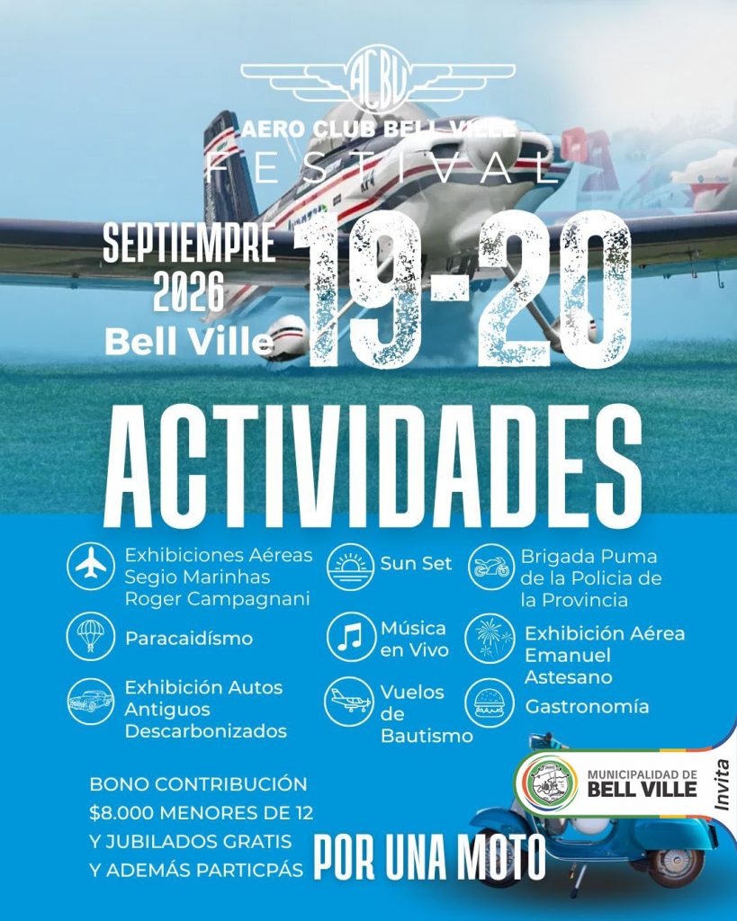 Cuenta regresiva para el Festival Aéreo 2026