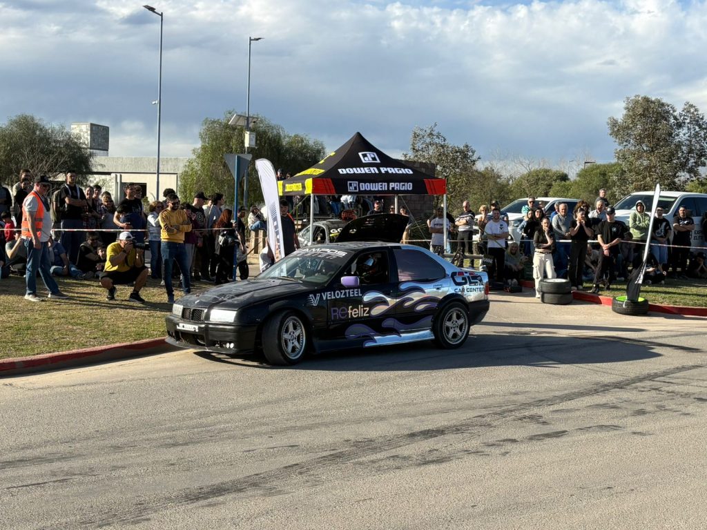 La destreza del “Jeque del drift” cautivó a Bell Ville