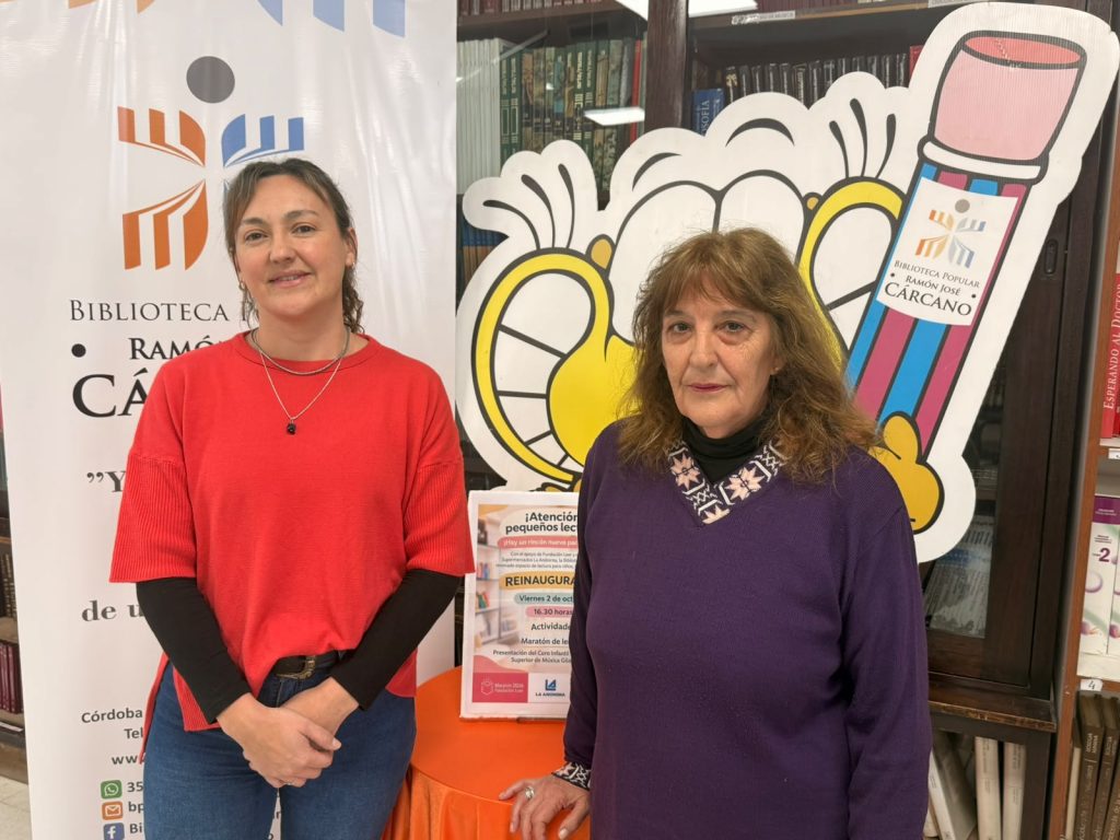Más cultura en la ciudad: la biblioteca Cárcano reinaugura su rincón de lectura para niños