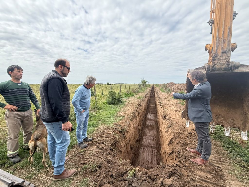 Drenaje clave para las zonas sur y sureste: la obra llegó a su tramo final