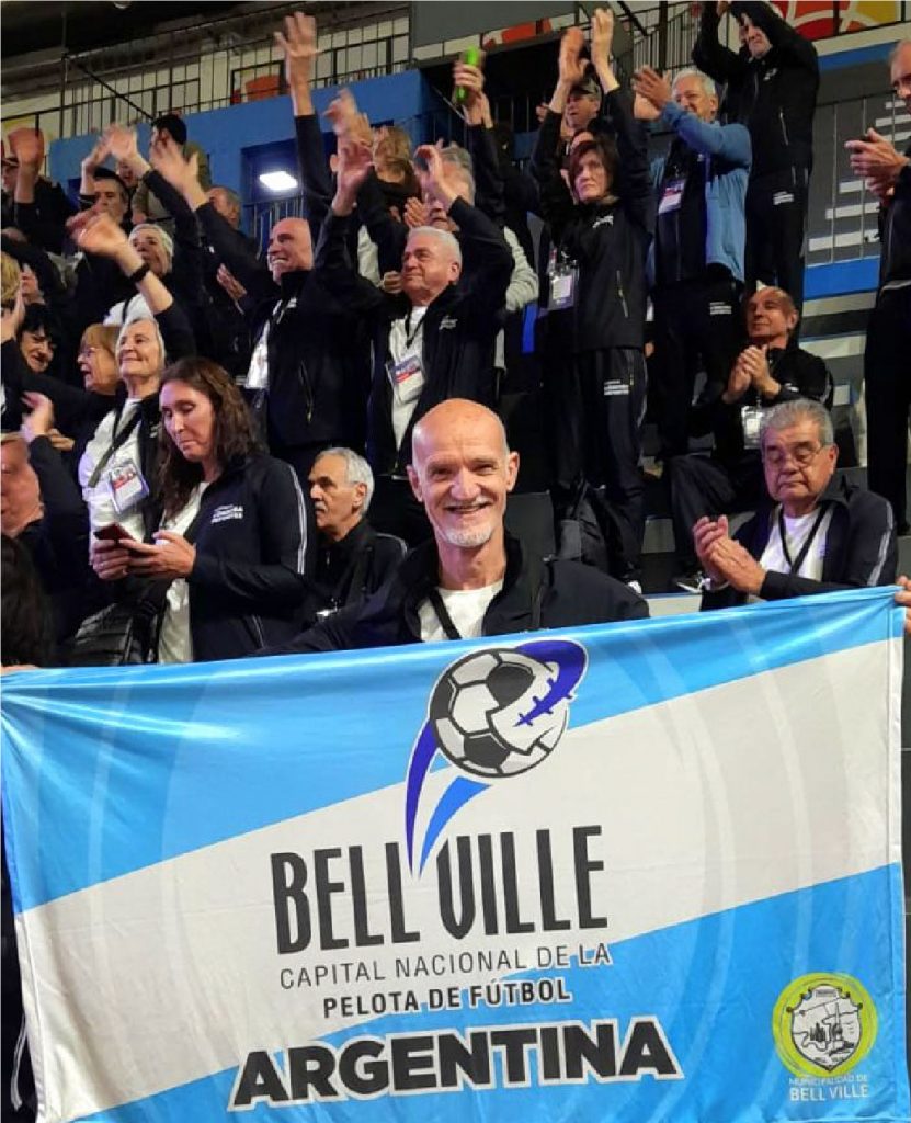 El vecino Heber Tosini representó a Bell Ville en los Juegos Nacionales de Adultos Mayores y subió al podio