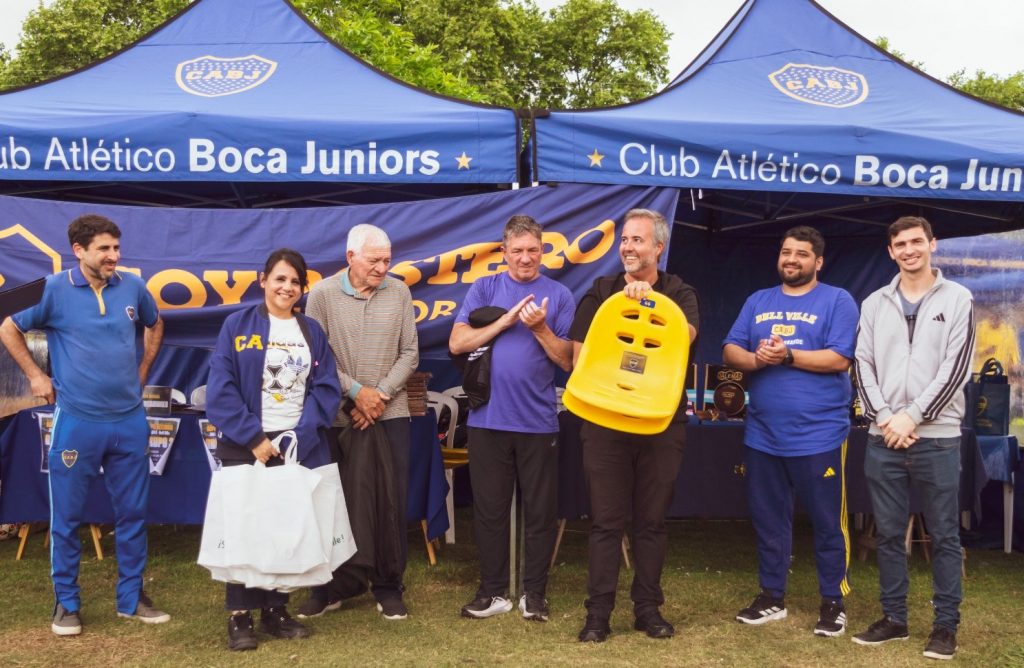 La peña boquense local fue anfitriona de la Zona B de la Copa Interior de Socios